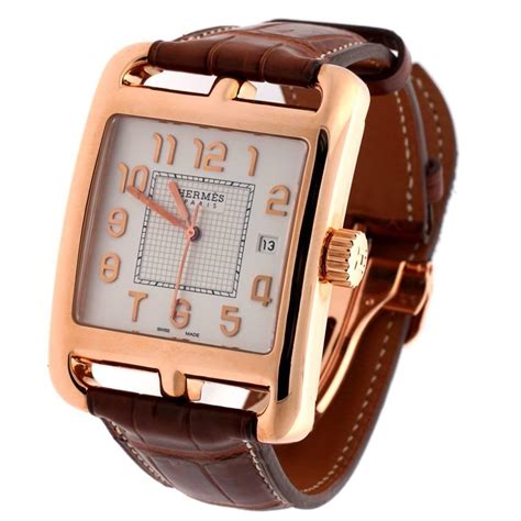 hermes cape cod rose gold watch|hermes cape code.